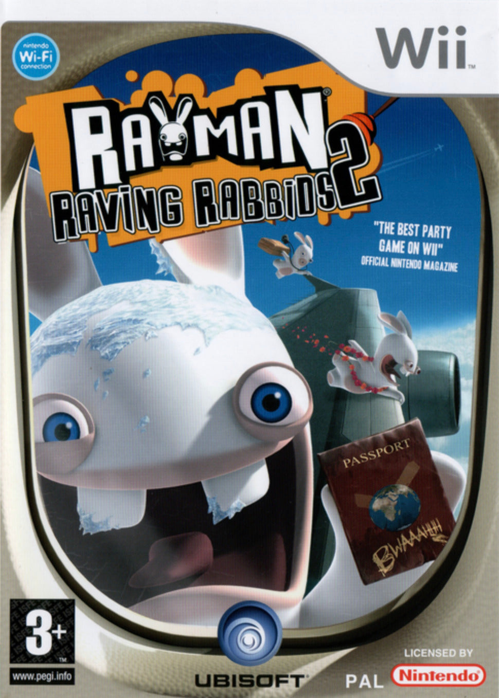 Rayman: Raving Rabbids 2 Nintendo Wii Game PAL