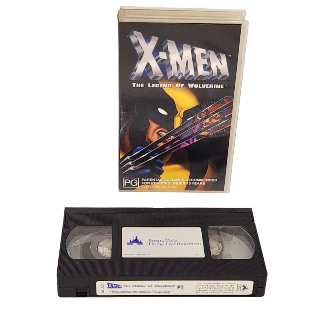 X-Men The Legend Of Wolverine VHS Video Cassette Tape