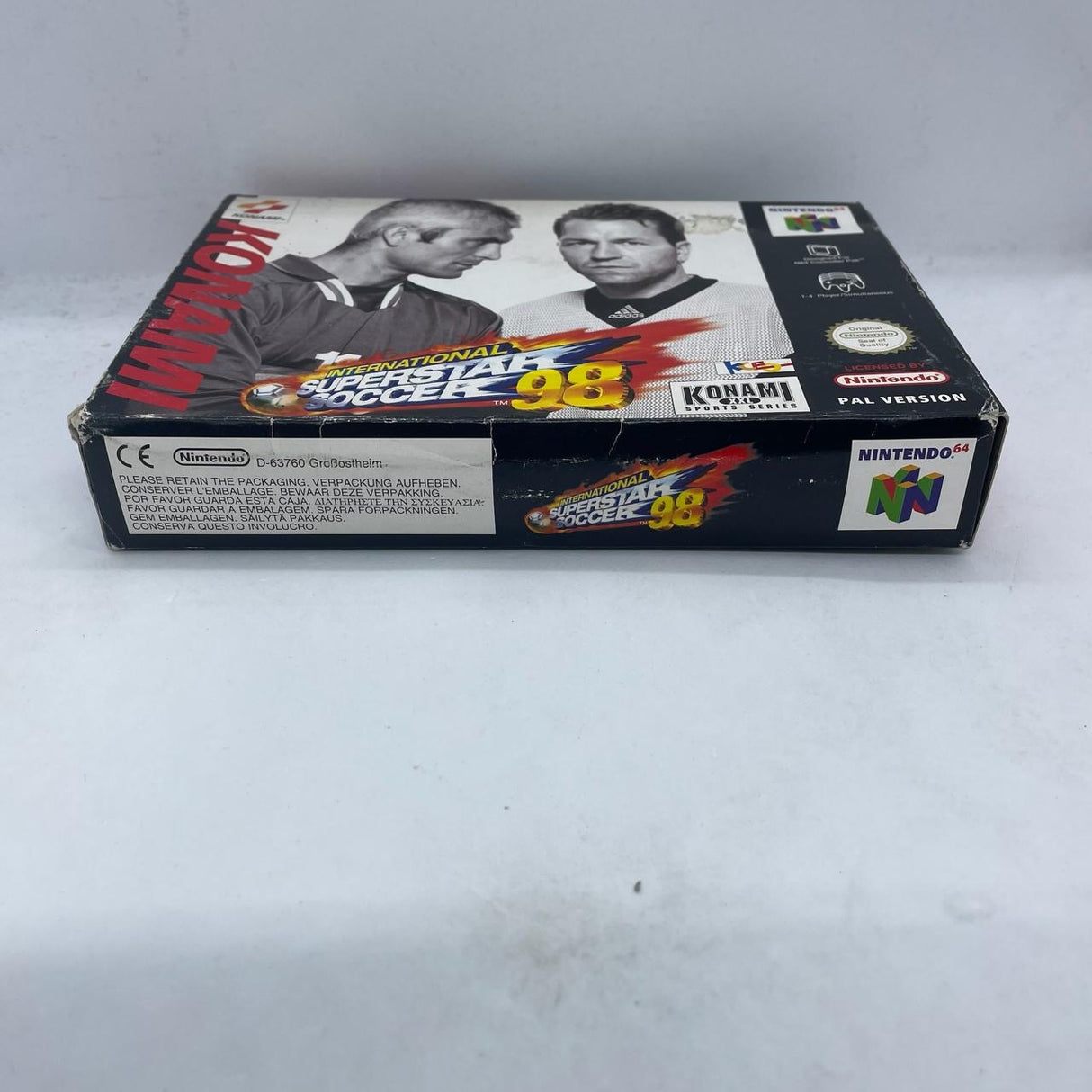 International Superstar Soccer 98 Nintendo 64 N64 Game Boxed Complete PAL