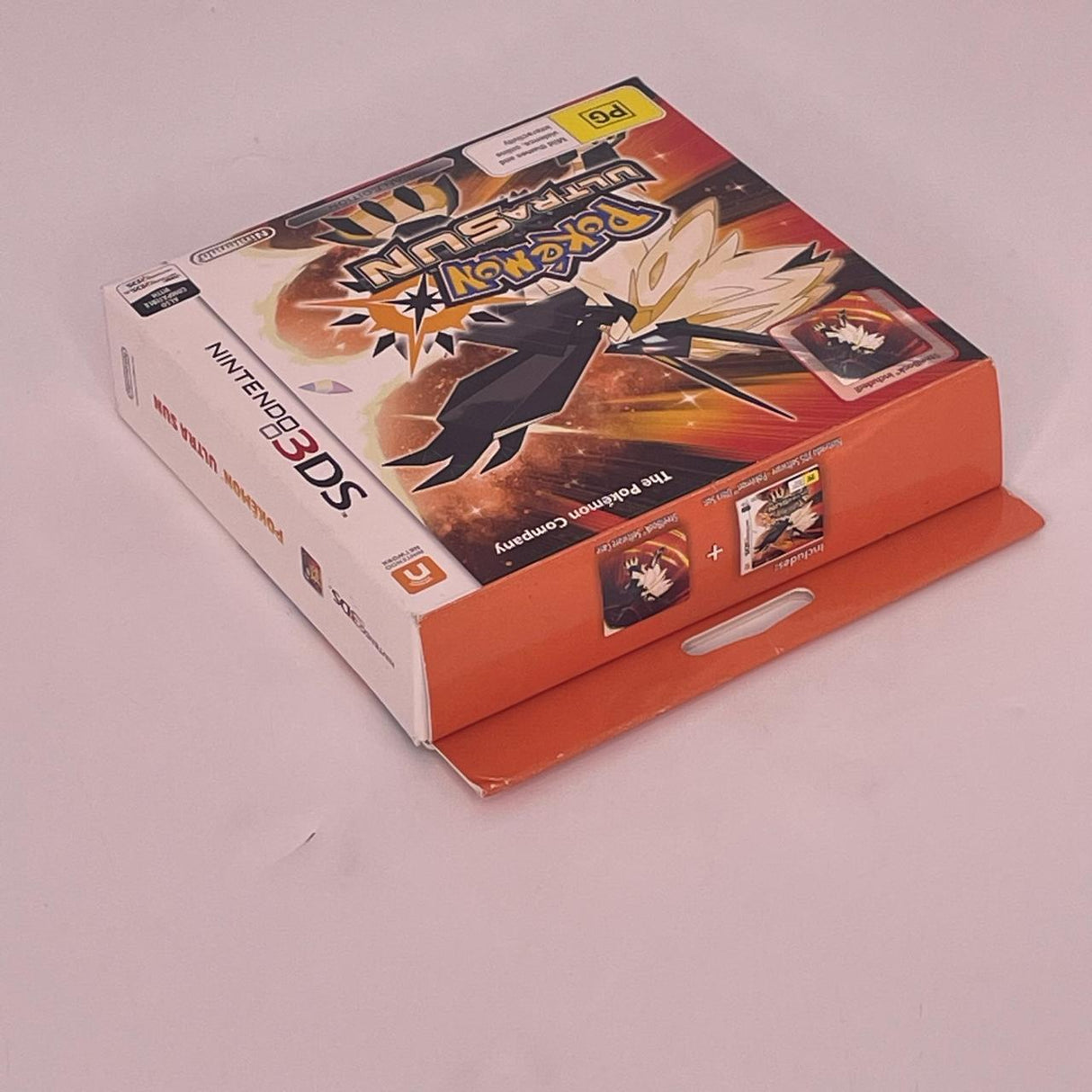 Pokemon Ultra Sun Fan Edition With Steelbook Edition Nintendo 3DS Game + Manual PAL
