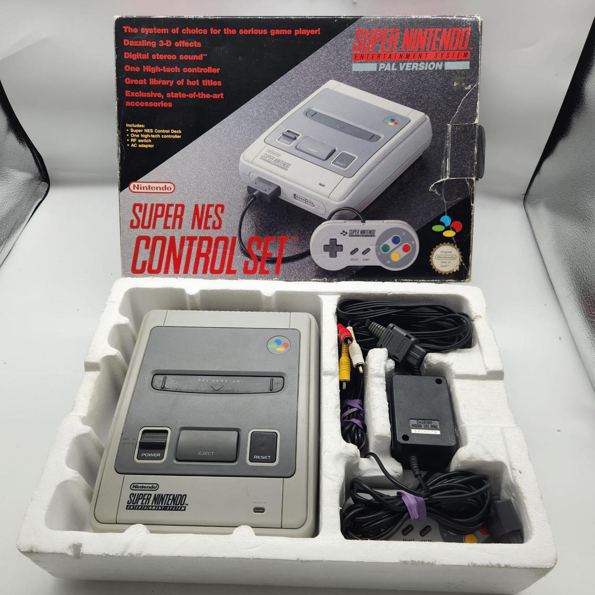 Super Nintendo SNES/NES Control Set Boxed