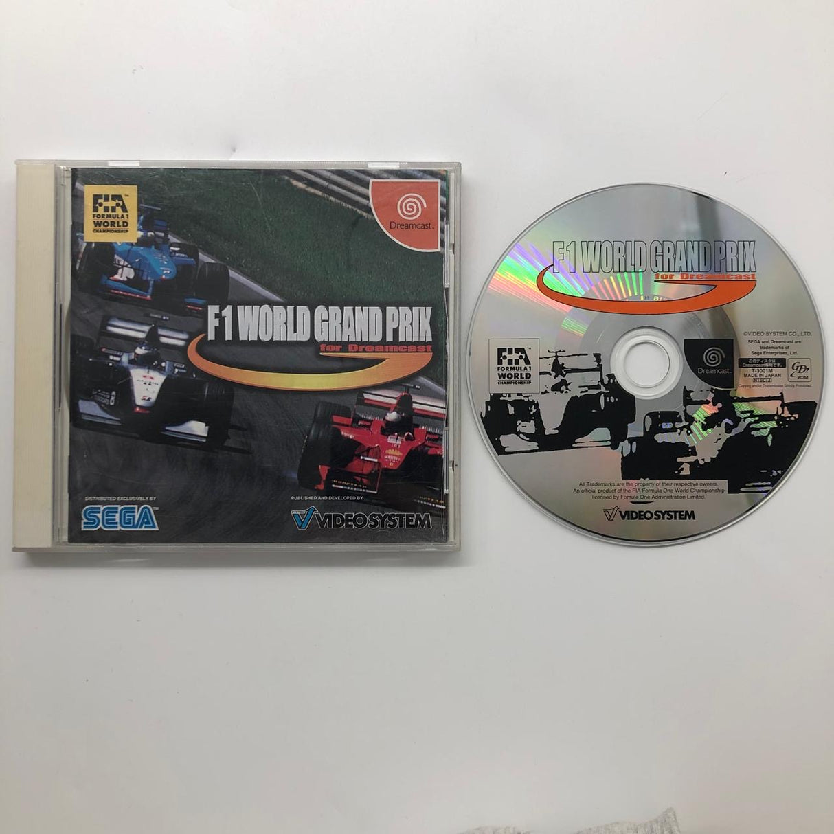 F1 world Grand Prix Sega Dreamcast Game Japan