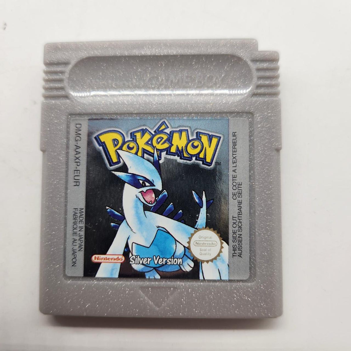 Pokemon Silver Version Nintendo Gameboy Color / Colour Game Boxed Complete 01S4