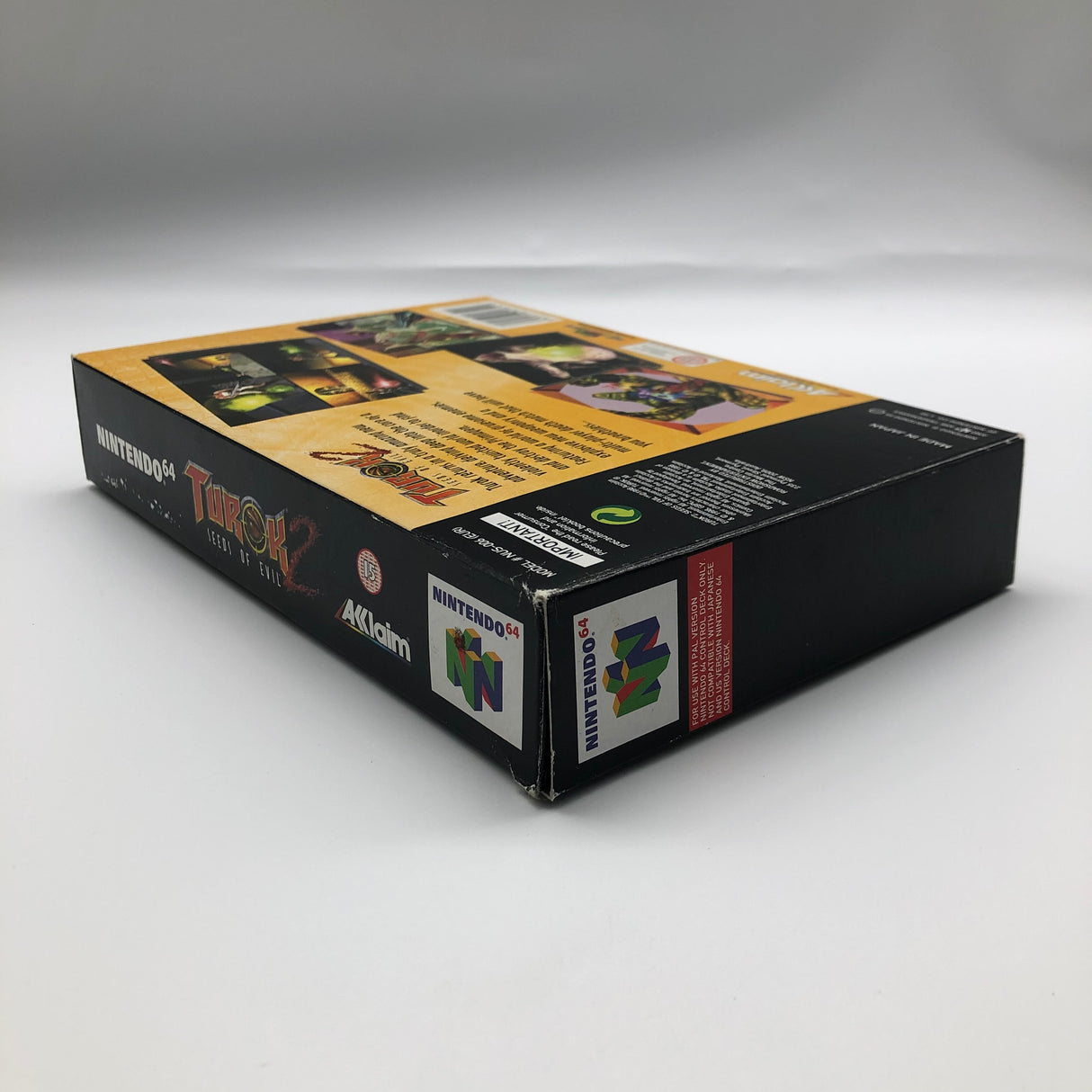 Turok 2 Seeds of Evil Nintendo 64 N64 Game Boxed Complete PAL