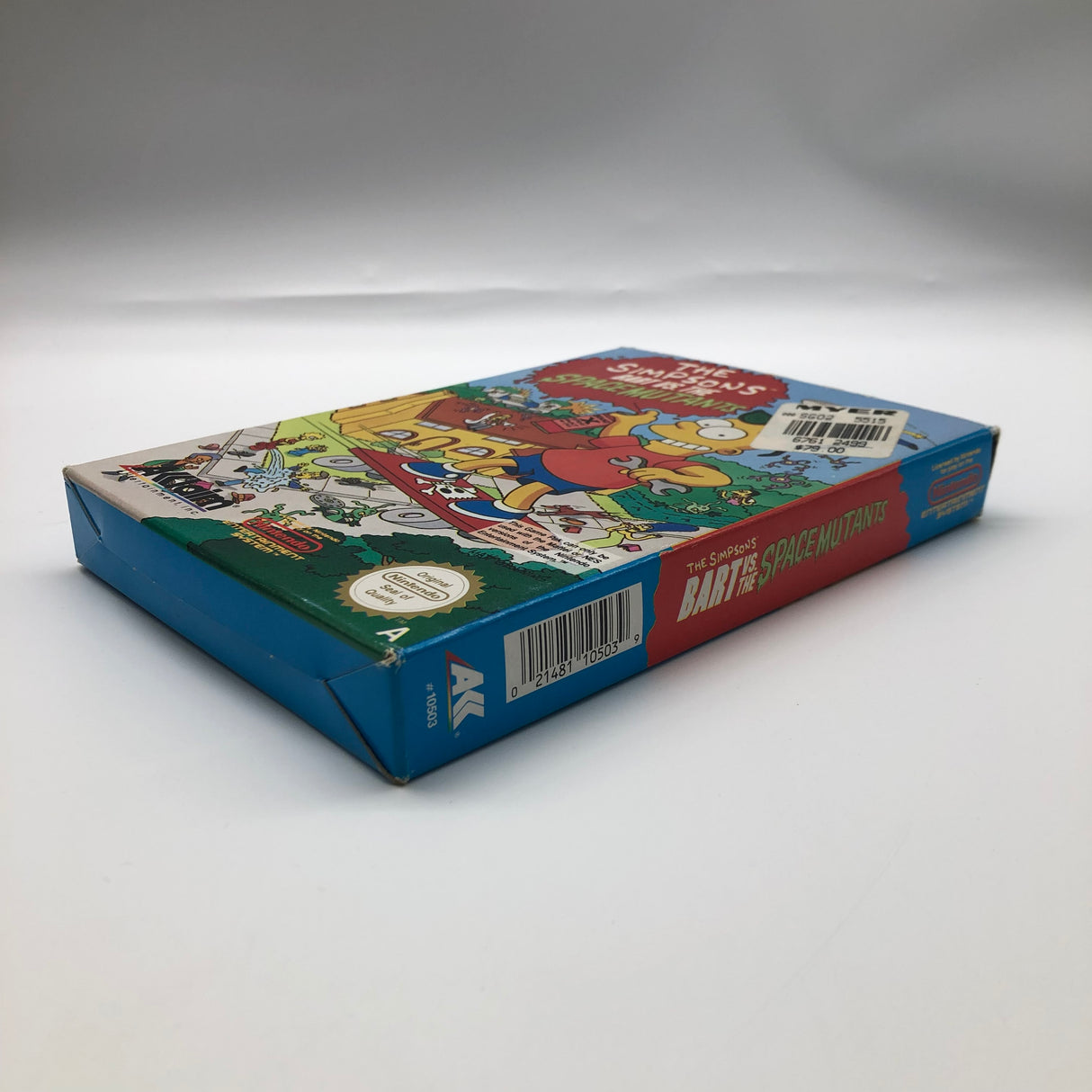 Nintendo The Simpsons Bart Vs. The Space Mutants Nintendo Entertainment System NES Game Boxed Complete PAL