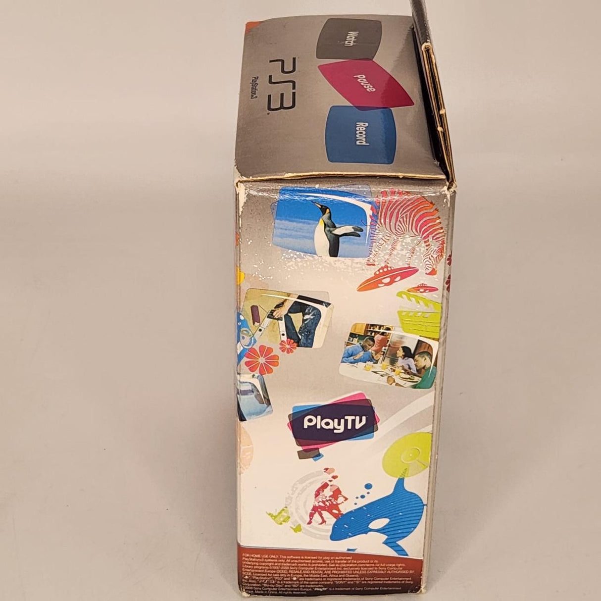 Play TV DVB-T Tuner Recorder PS3 Playstation 3 Game Boxed