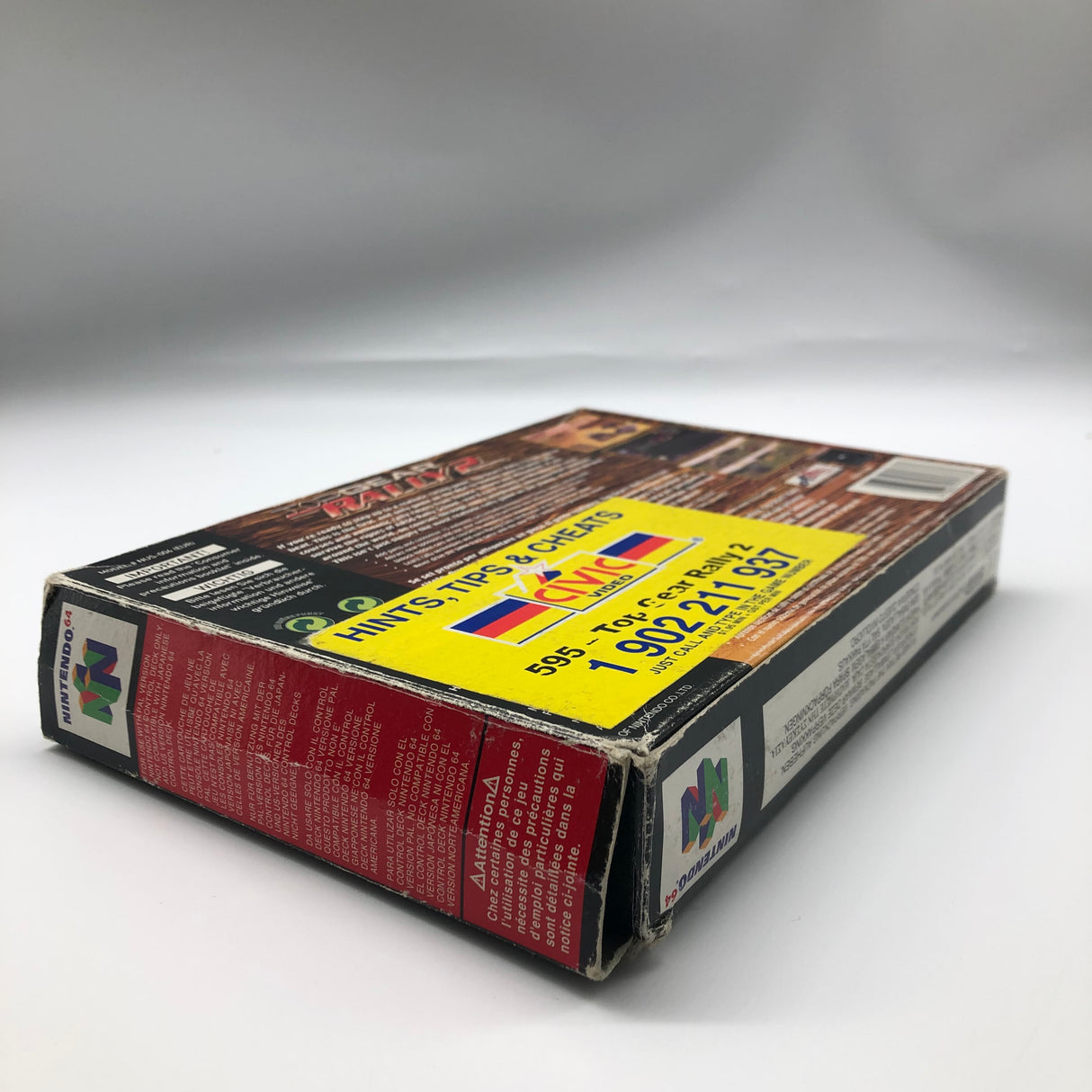 Top Gear Rally 2 Nintendo 64 N64 Game Boxed Complete PAL