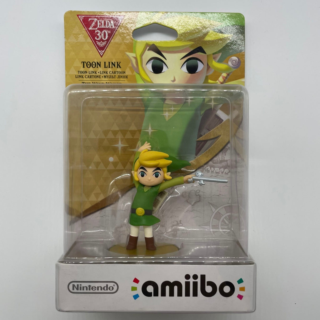 Nintendo Amiibo Zelda 30th Toon Link The Wind Waker