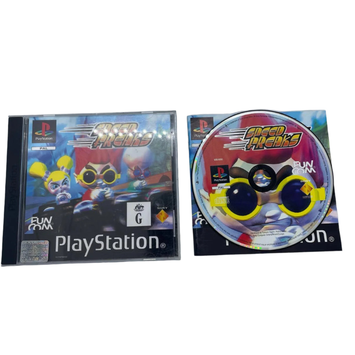 Speed Freaks PlayStation 1 PS1 Game + Manual PAL