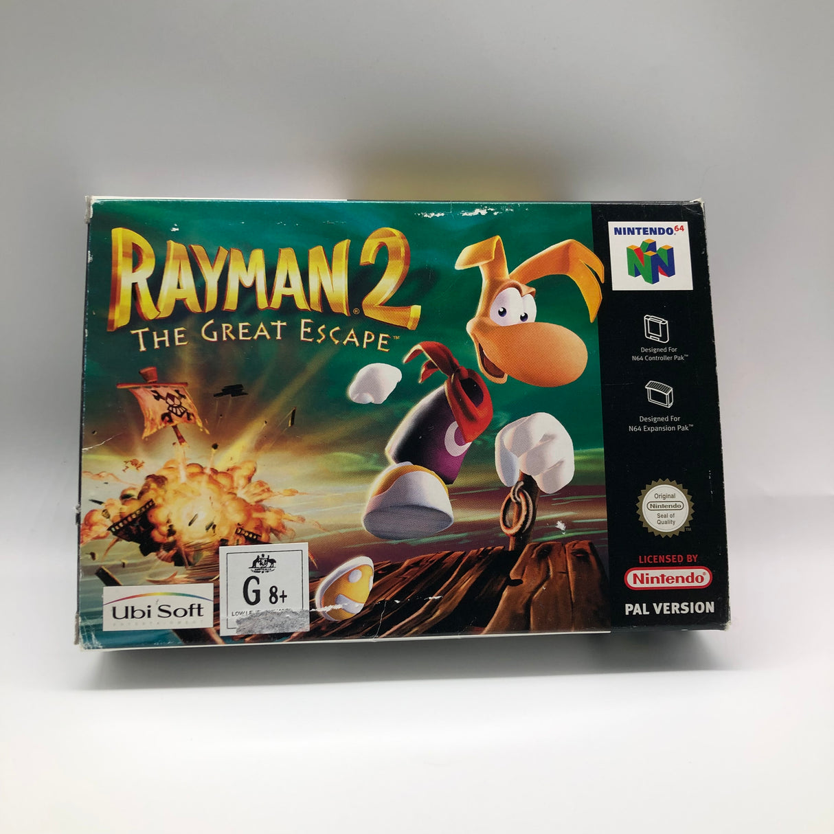 Rayman 2 The Great Escape Nintendo 64 N64 Game Boxed Complete PAL
