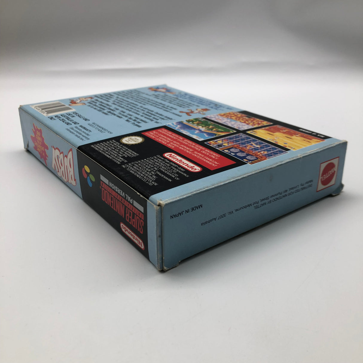 Bubsy Super Nintendo SNES Game Boxed Complete PAL