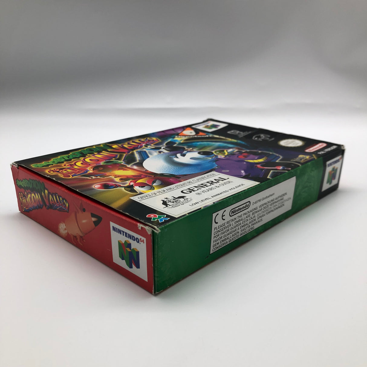 Spacestation Silicon Valley Nintendo 64 N64 Game Boxed Complete PAL