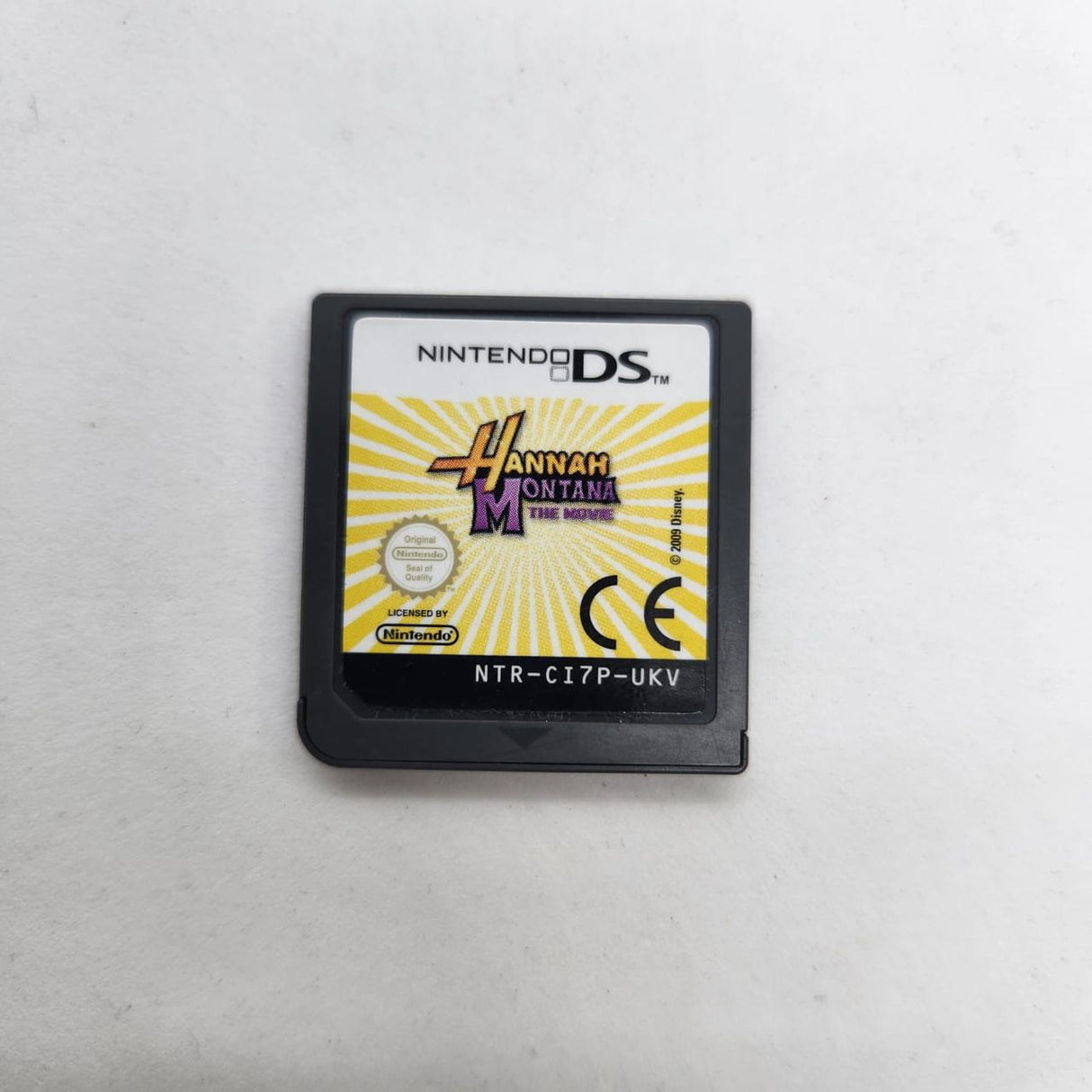 Hannah Montana the Movie Nintendo DS Game Cartridge