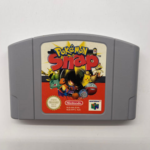 Pokemon Snap Nintendo 64 N64 Game Cartridge PAL 05A4