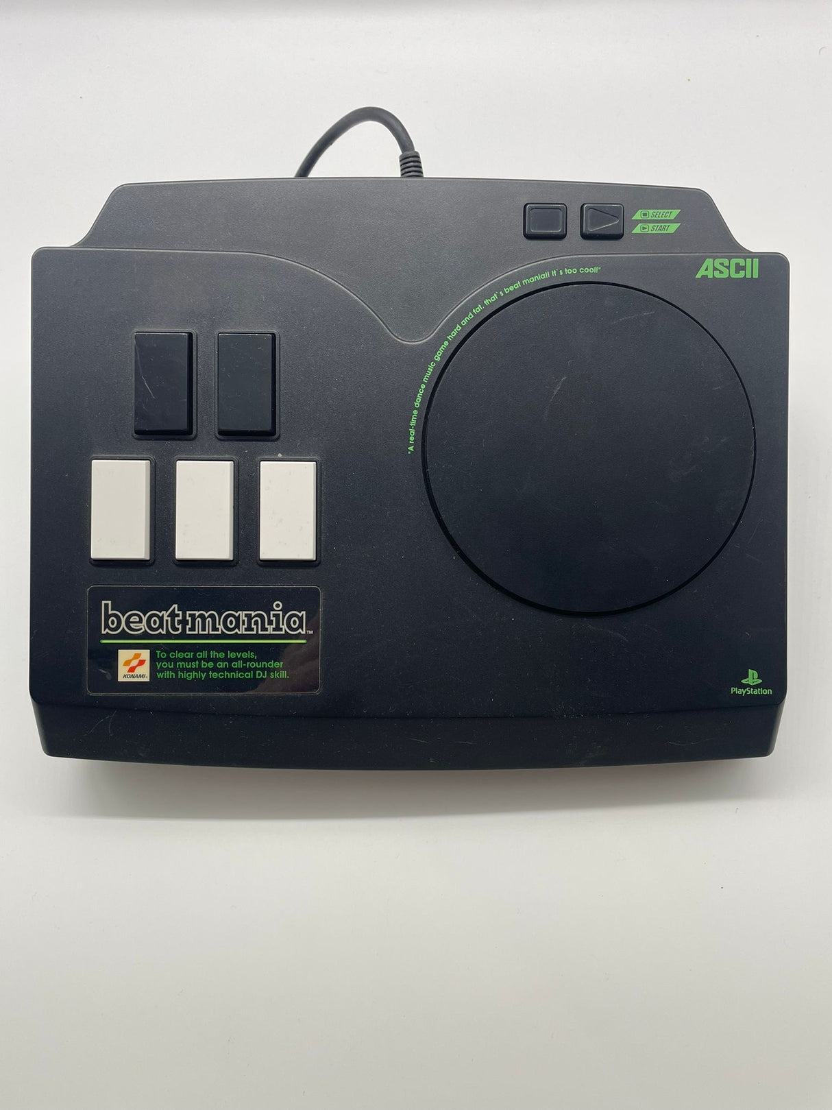 ASCII Beatmania DJ Controller Playstation