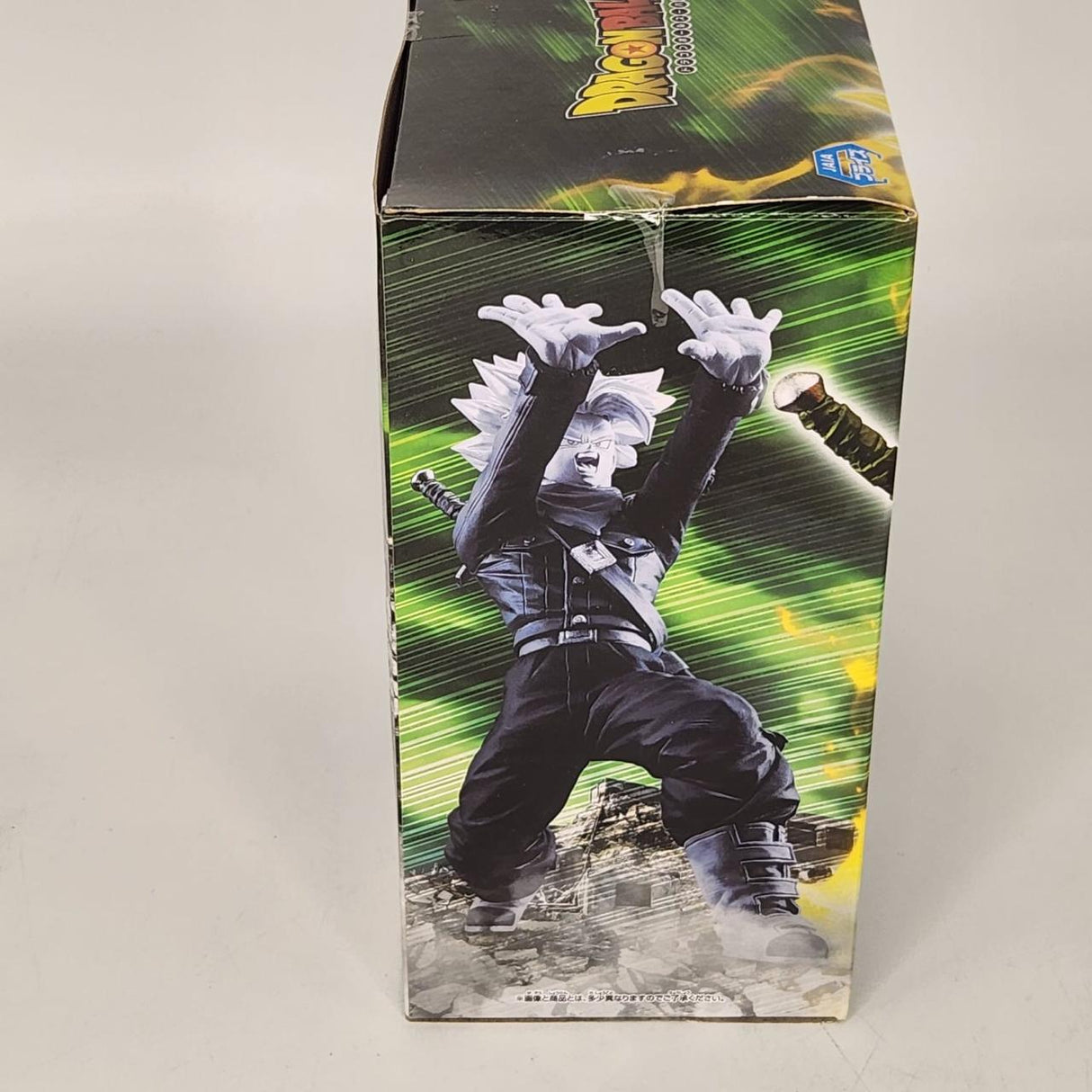 Dragon Ball Z Super Saiyan Future Trunks Galick Gun Bandai Figure Boxed