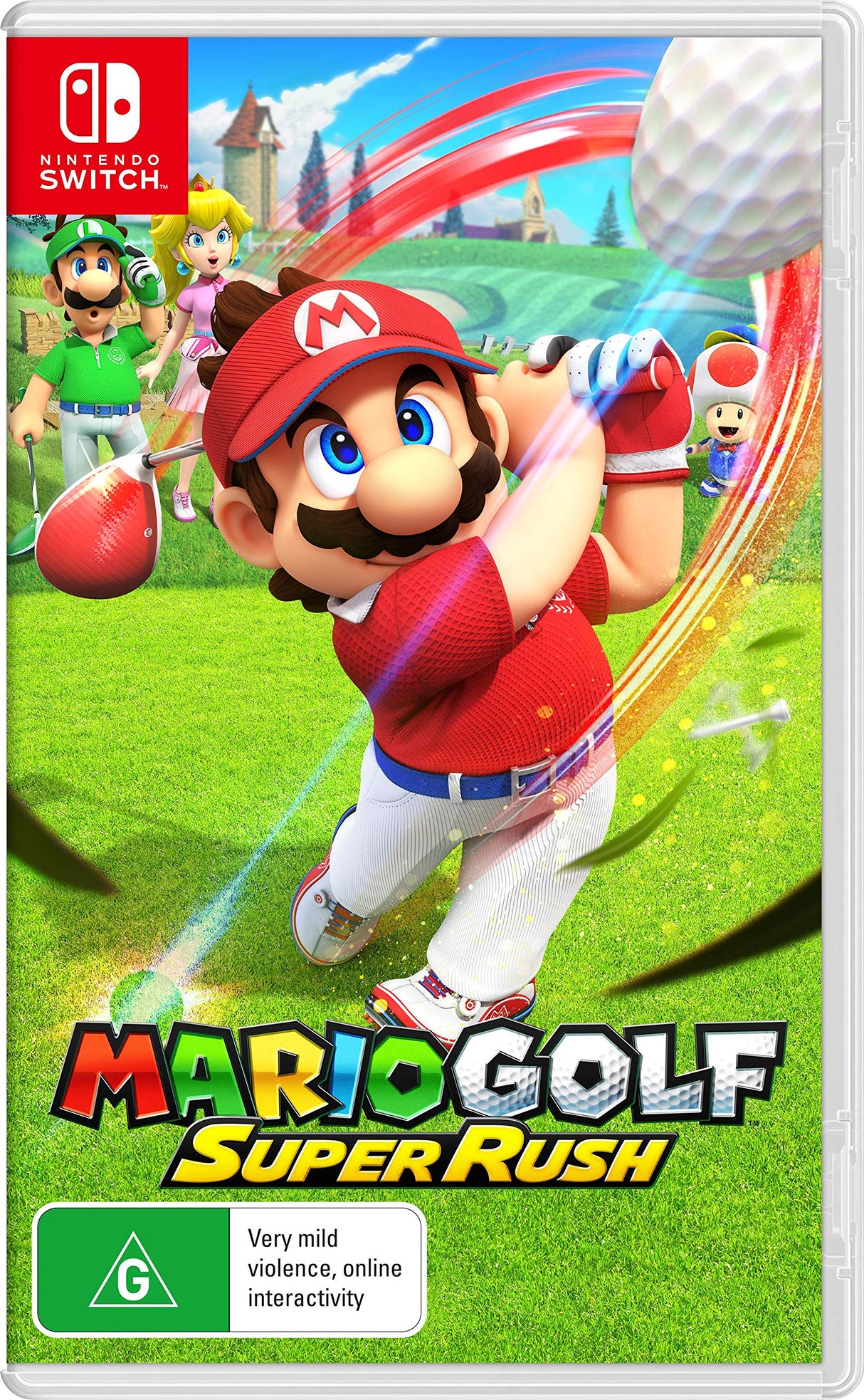Mario Golf Super Rush Nintendo Switch Game