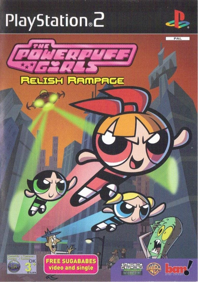 The Powerpuff Girls: Relish Rampage Playstation 2 PS2 Game PAL