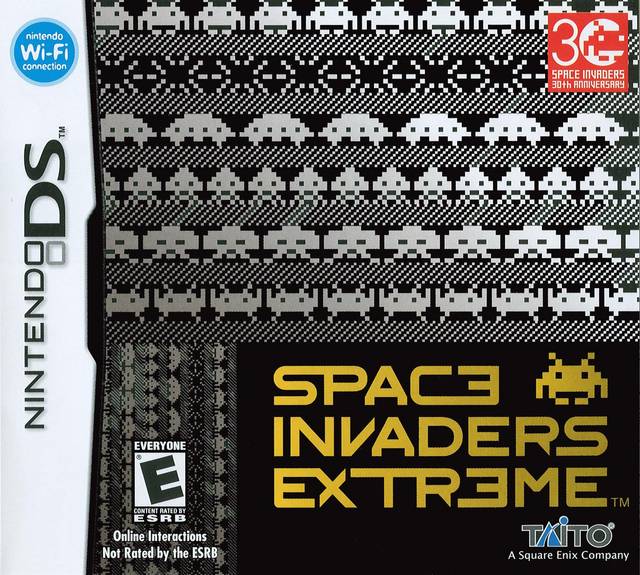 Space Invaders Extreme Nintendo DS NDS Game PAL