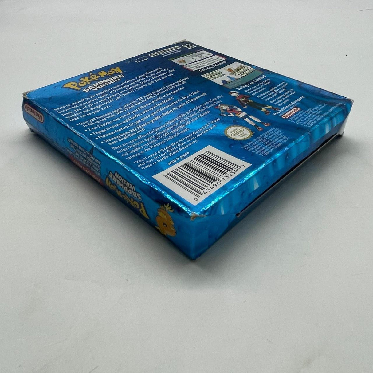 Pokemon Sapphire Version Nintendo Gameboy Advance GBA Game Boxed Complete PAL