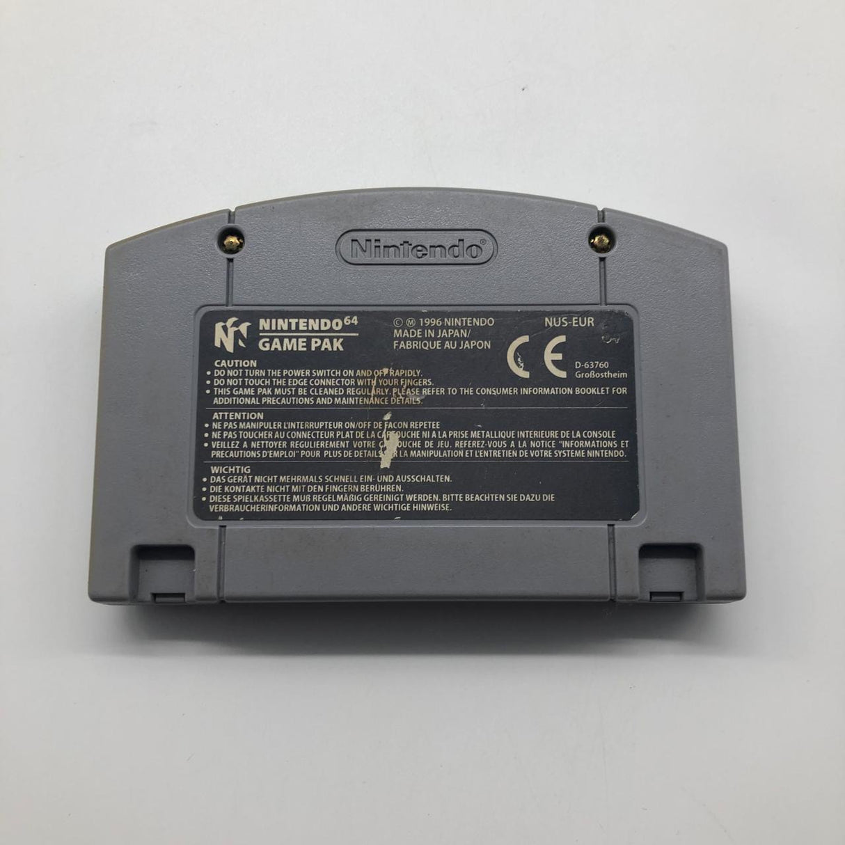 Wave Race 64 Nintendo 64 N64 Game Cartridge PAL