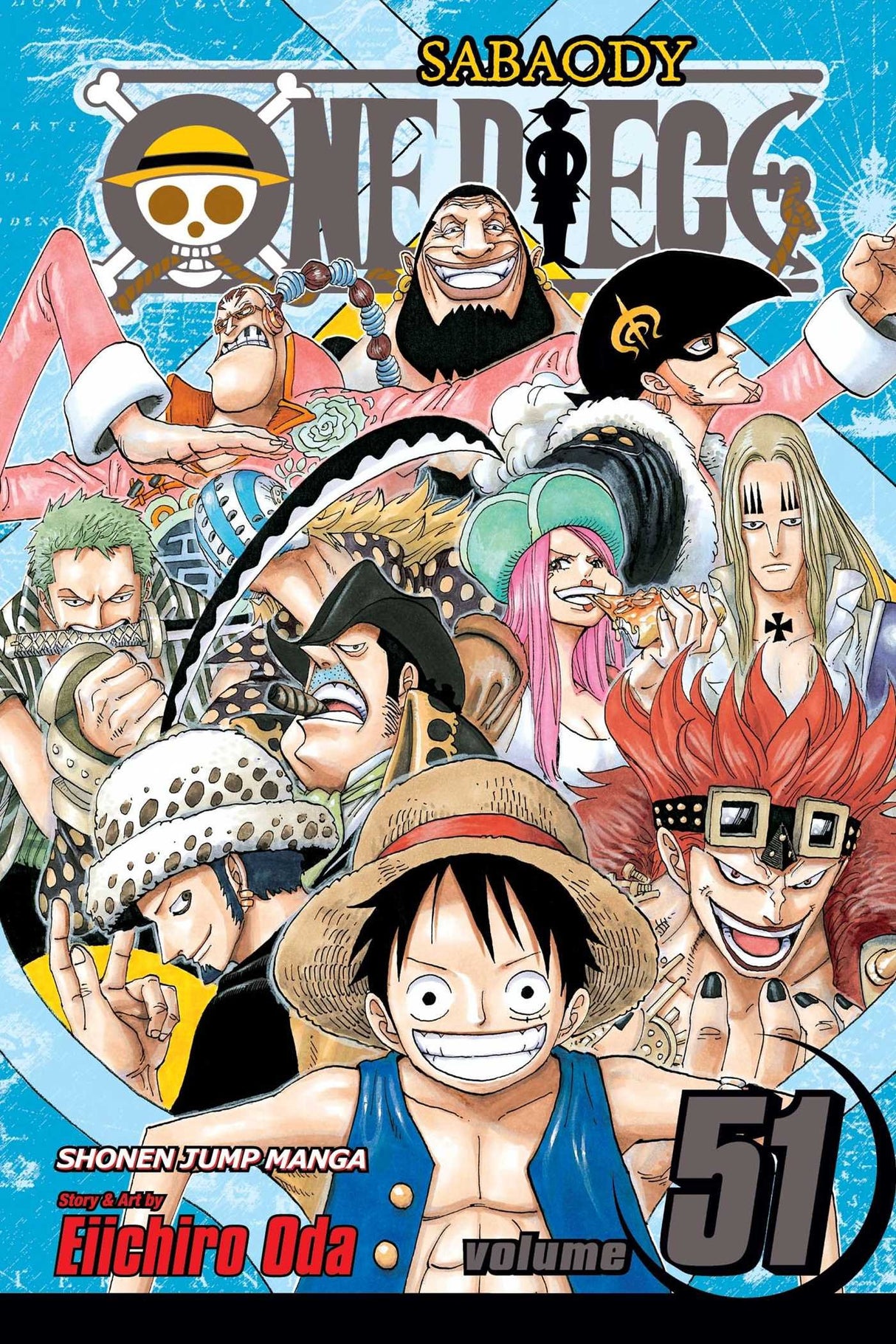 One Piece, Vol. 51 Volume 51 The Eleven Supernovas Paperback Book
