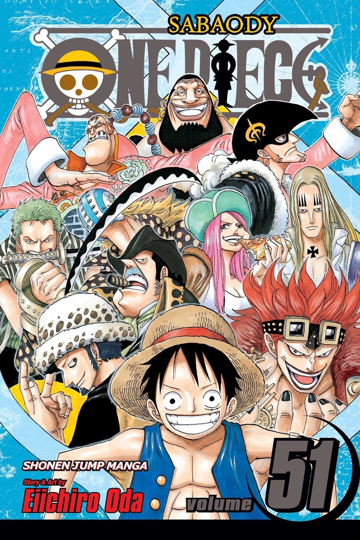 One Piece, Vol. 51 Volume 51 The Eleven Supernovas Manga Book