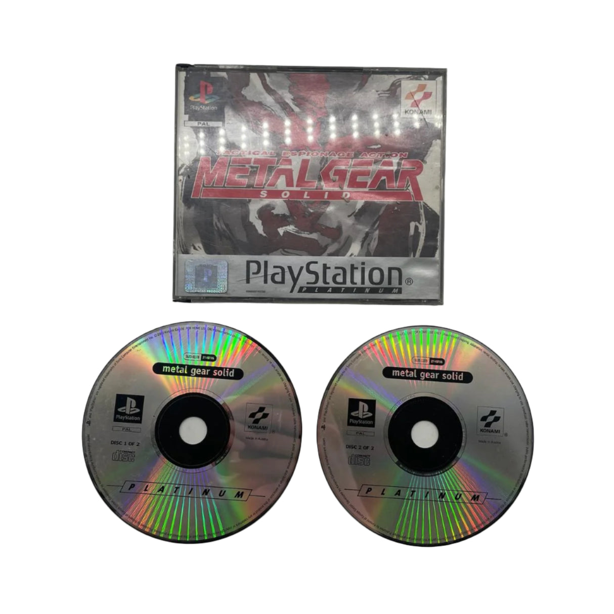 Metal Gear Solid Special Missions PS1 Playstation 1 Game PAL