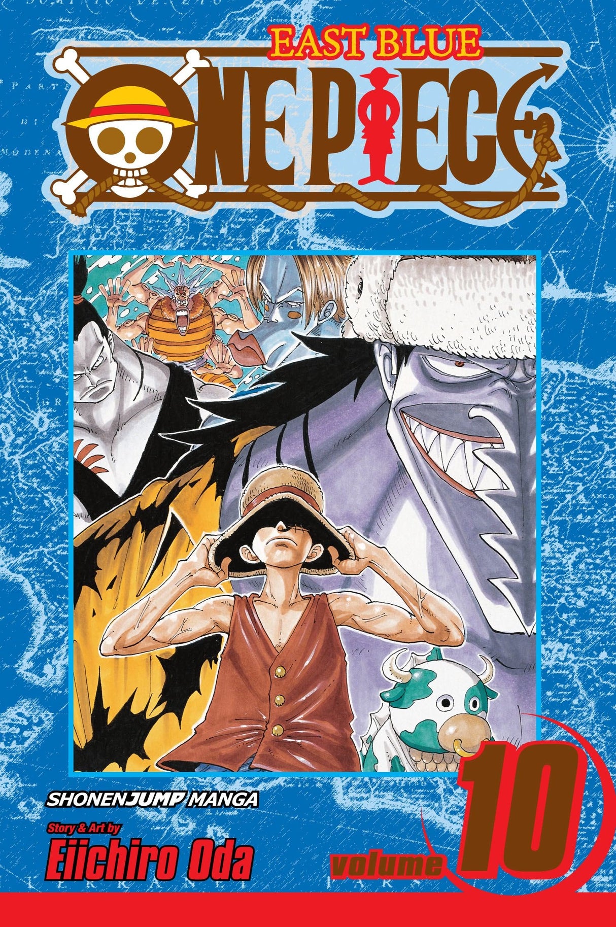One Piece, Vol. 10 Volume 10 OK, Let's Stand Up! Paperback Book