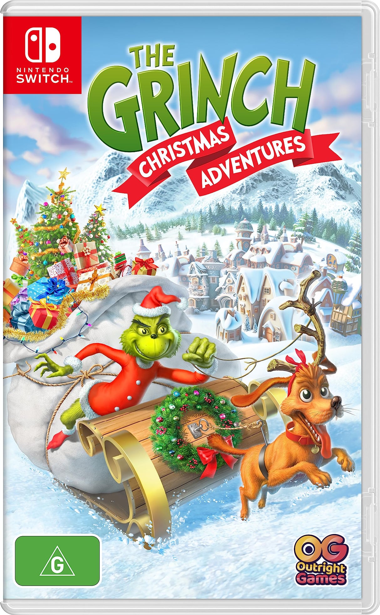 The Grinch Christmas Adventures Nintendo Switch Game Brand New Sealed