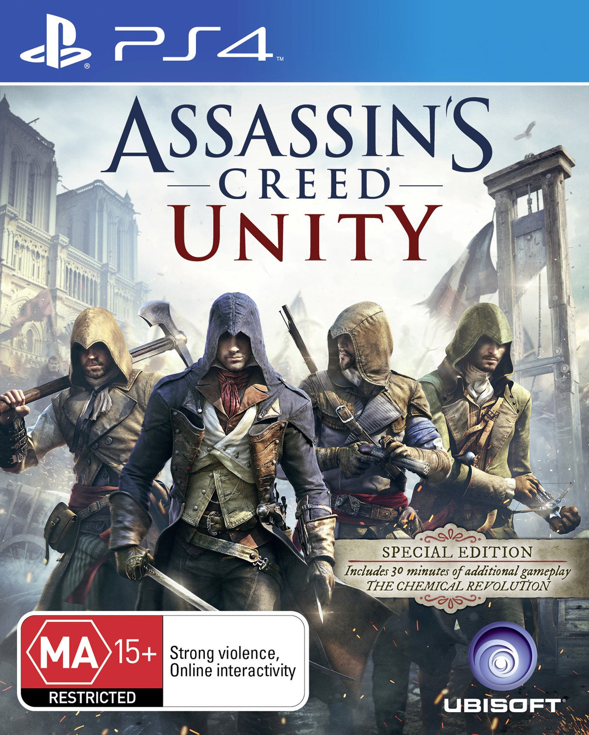 Assassin's Creed Unity. PS4 Playstation 4 Game