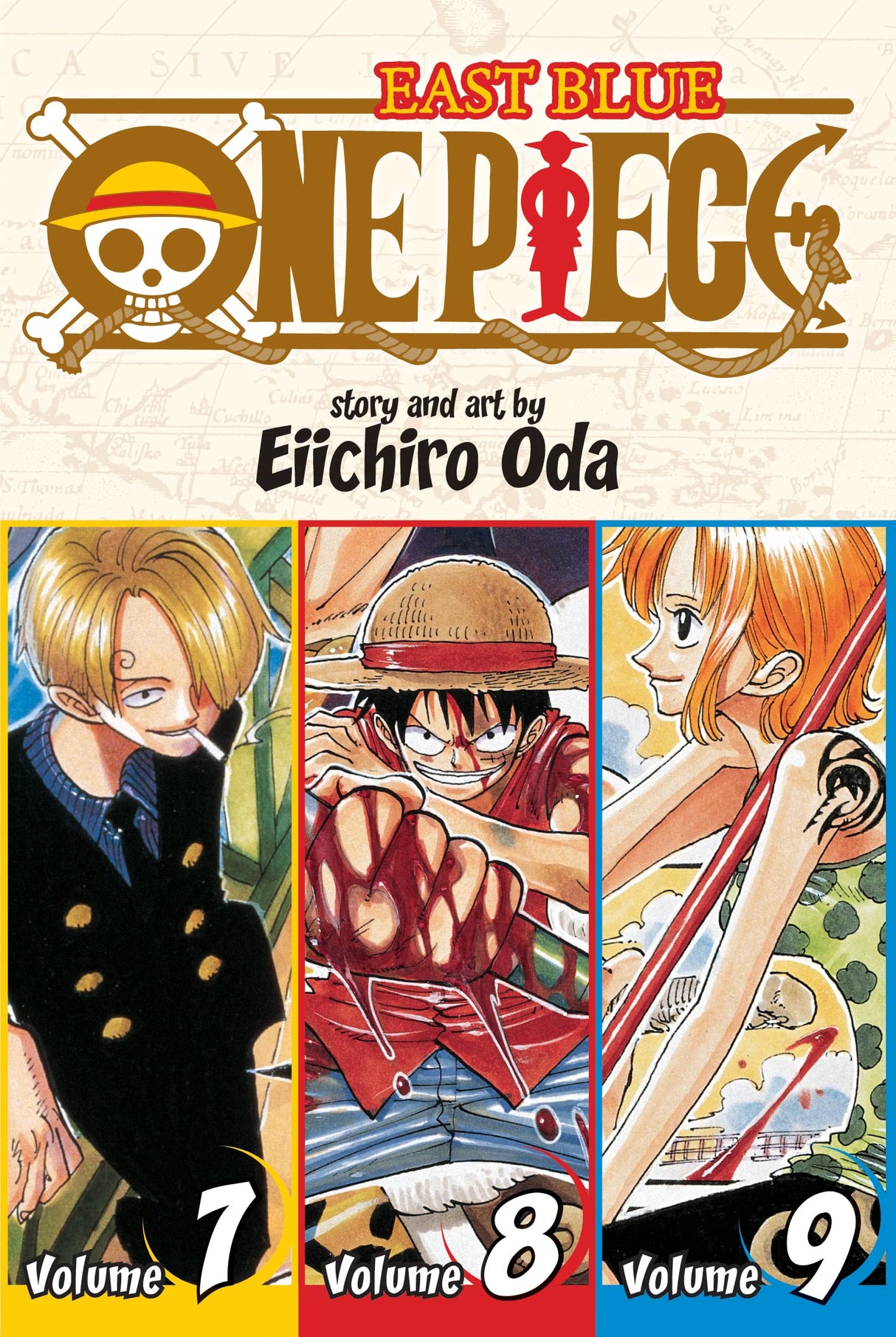 One Piece Omnibus Edition Vol. 3 Volume 3 Paperback Book