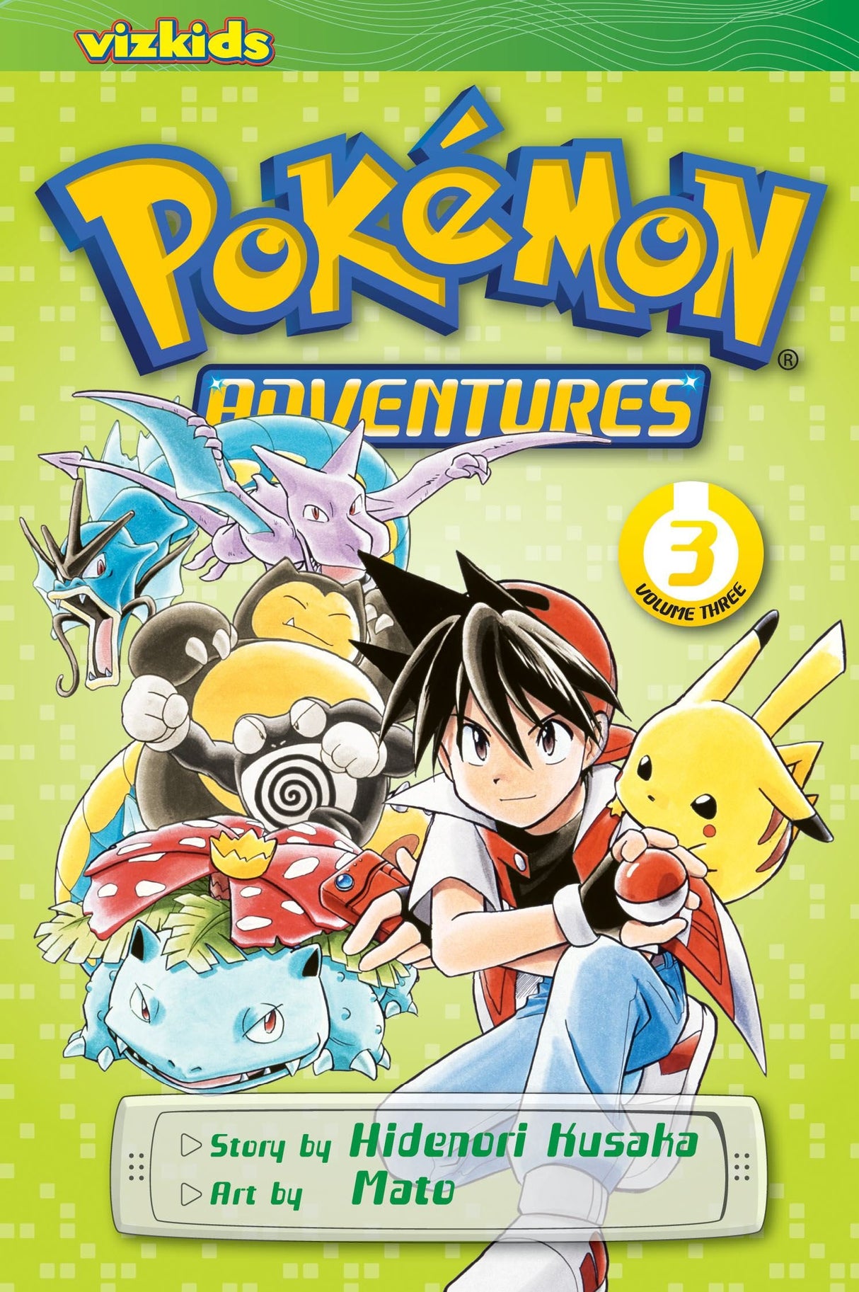 Pokémon Adventures Red and Blue Vol. 3 Volume 3 Book