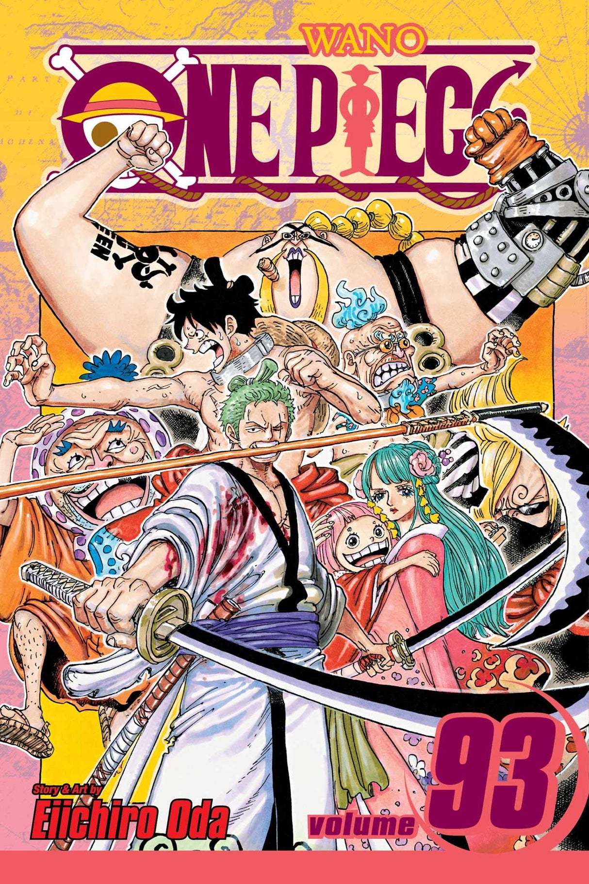 One Piece, Volume 93 Manga Book