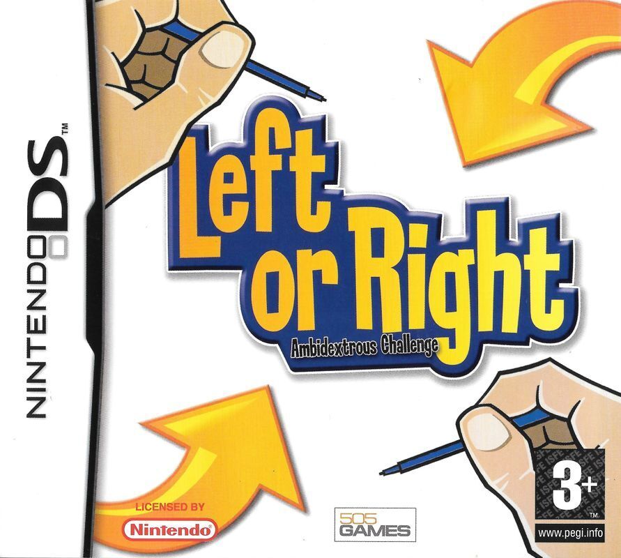 Left Or Right Nintendo DS NDS Game PAL