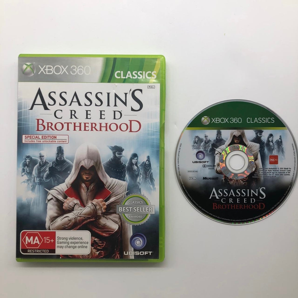 Assassins Creed Brotherhood Xbox 360 Game PAL