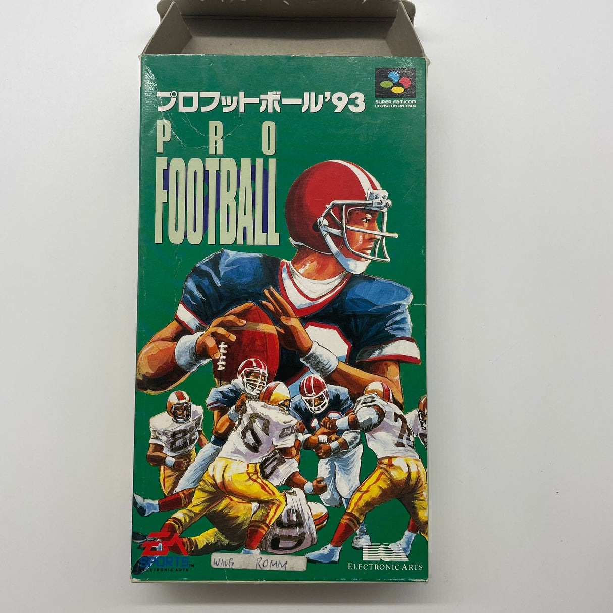 Pro Football 93 Super Nintendo SNES Game NTSC-J