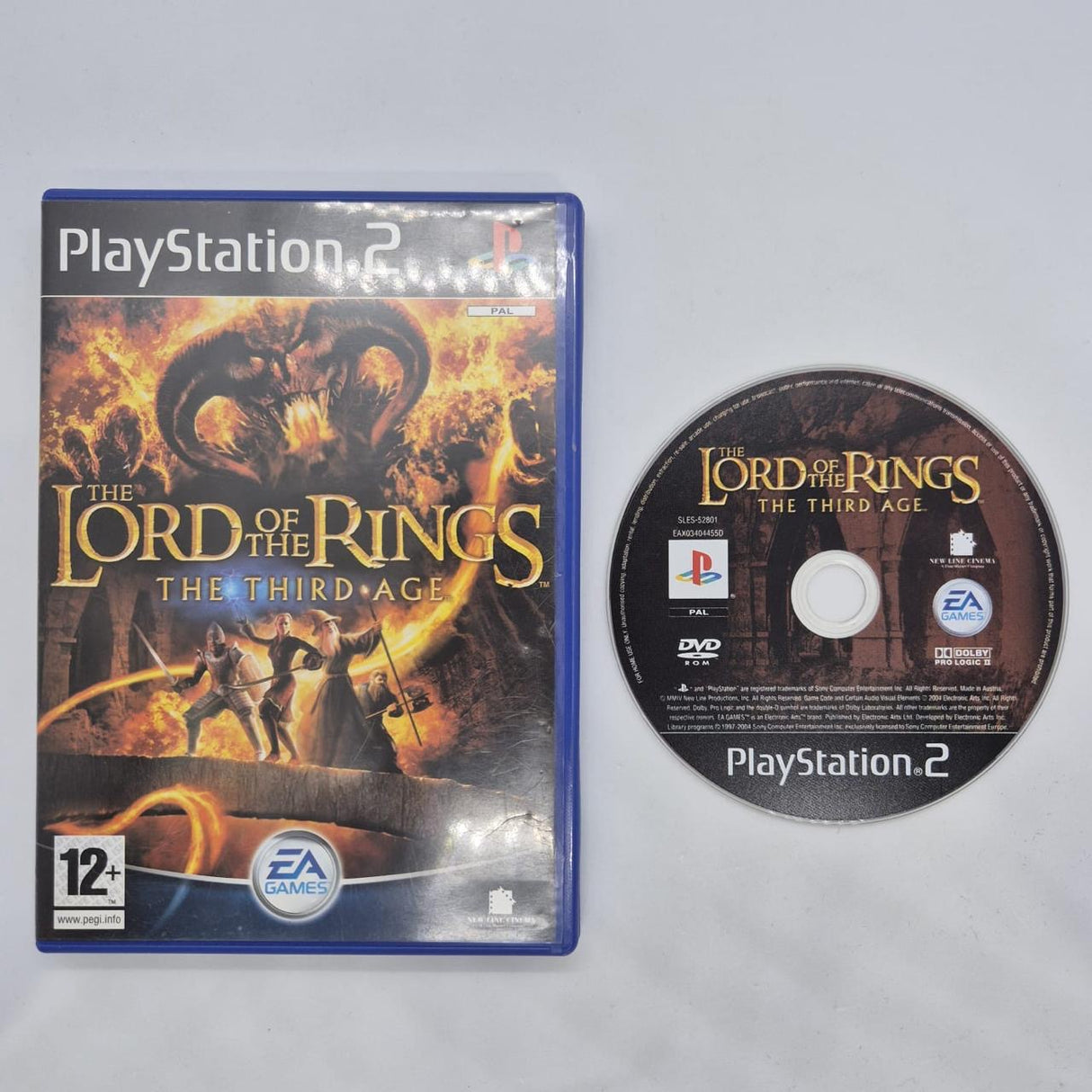 The Lord of The Rings The Third Age PS2 Playstation 2 Game PAL