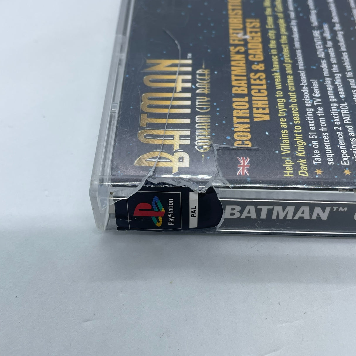 Batman Gotham City Racer PS1 Playstation 1 Game PAL