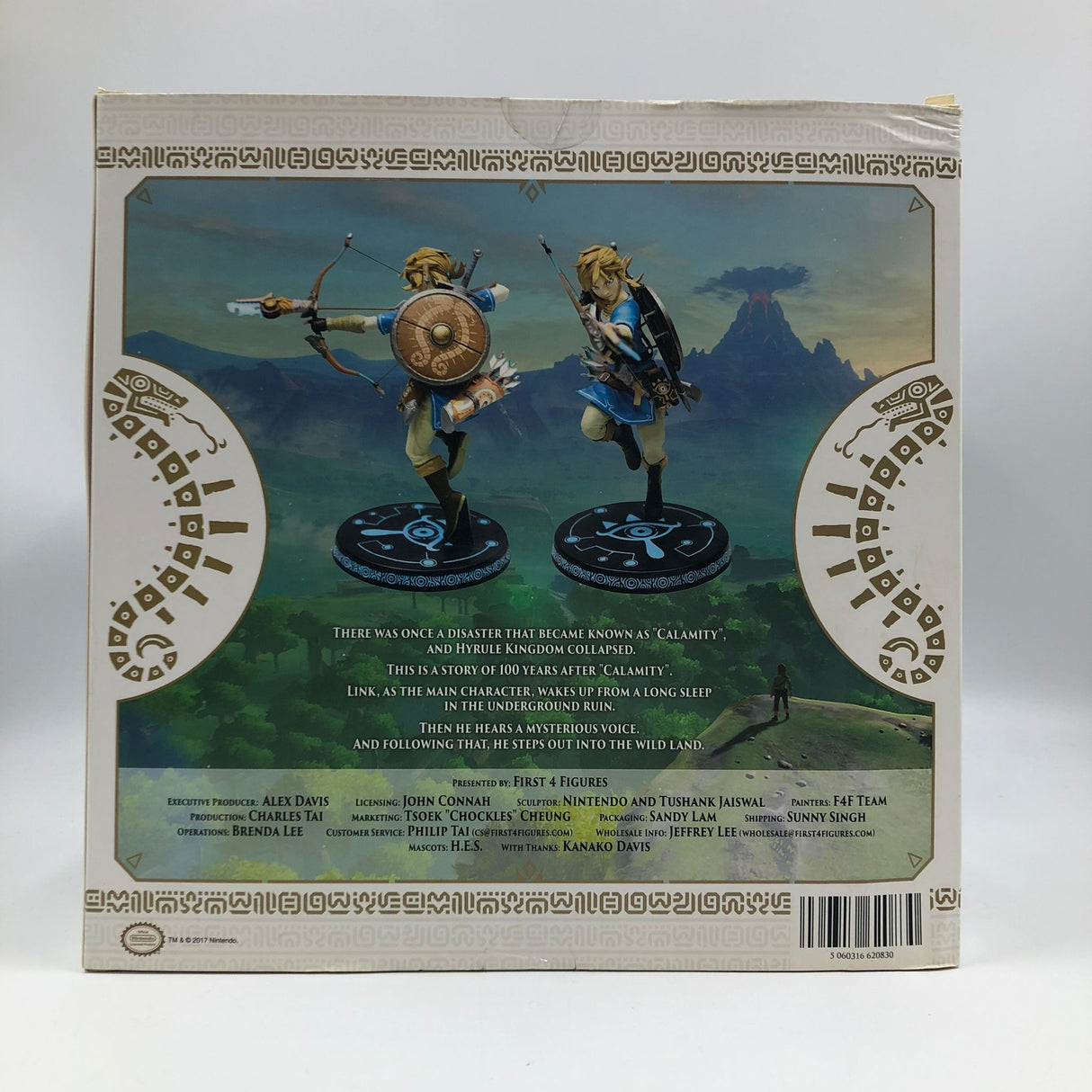 The Legend Of Zelda Breath Of The Wild 10” PVC Painted Statue Link
