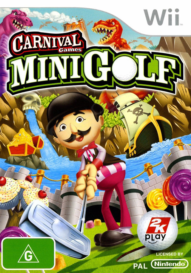 Carnival Games: Mini Golf Nintendo Wii Game PAL
