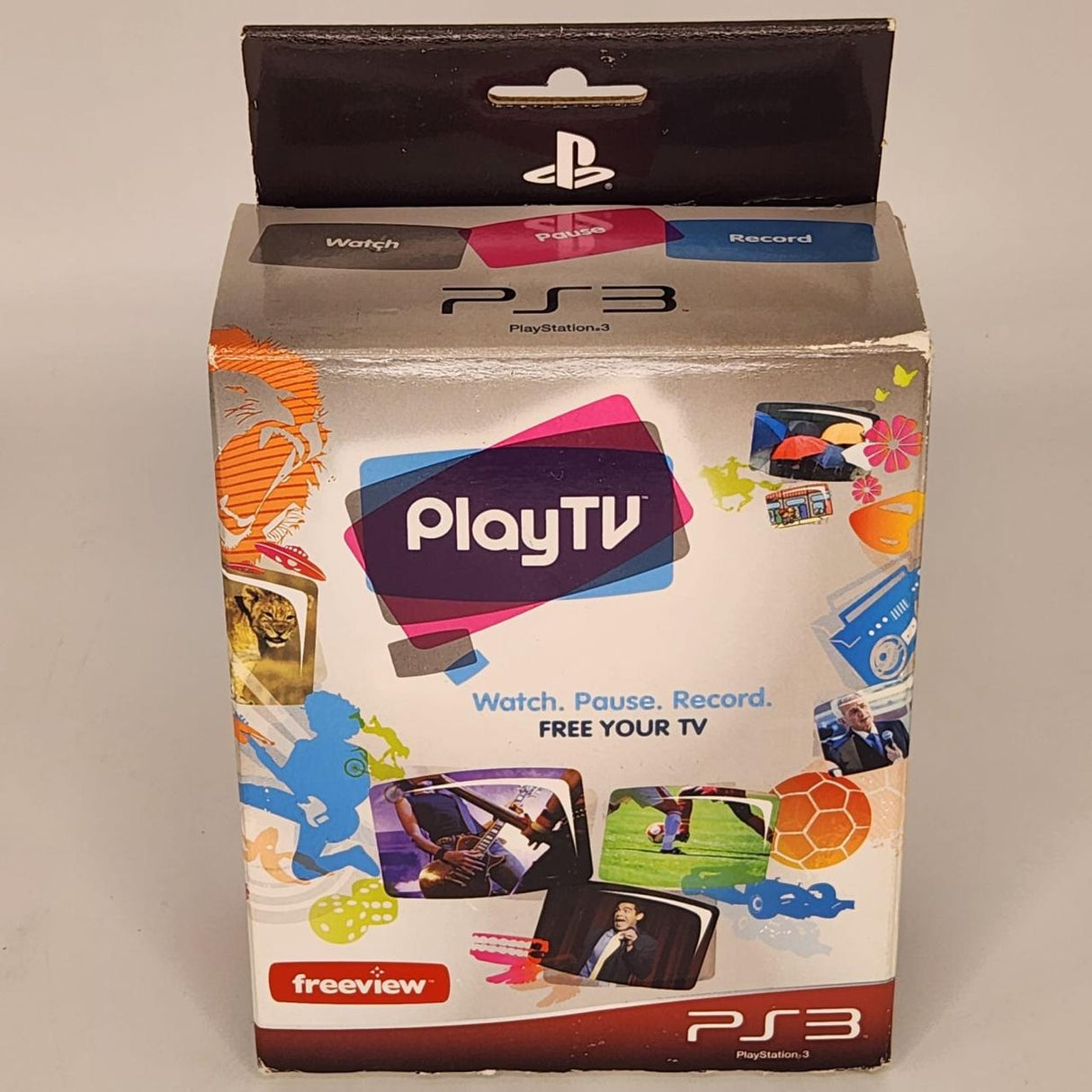 Play TV DVB-T Tuner Recorder PS3 Playstation 3 Game Boxed
