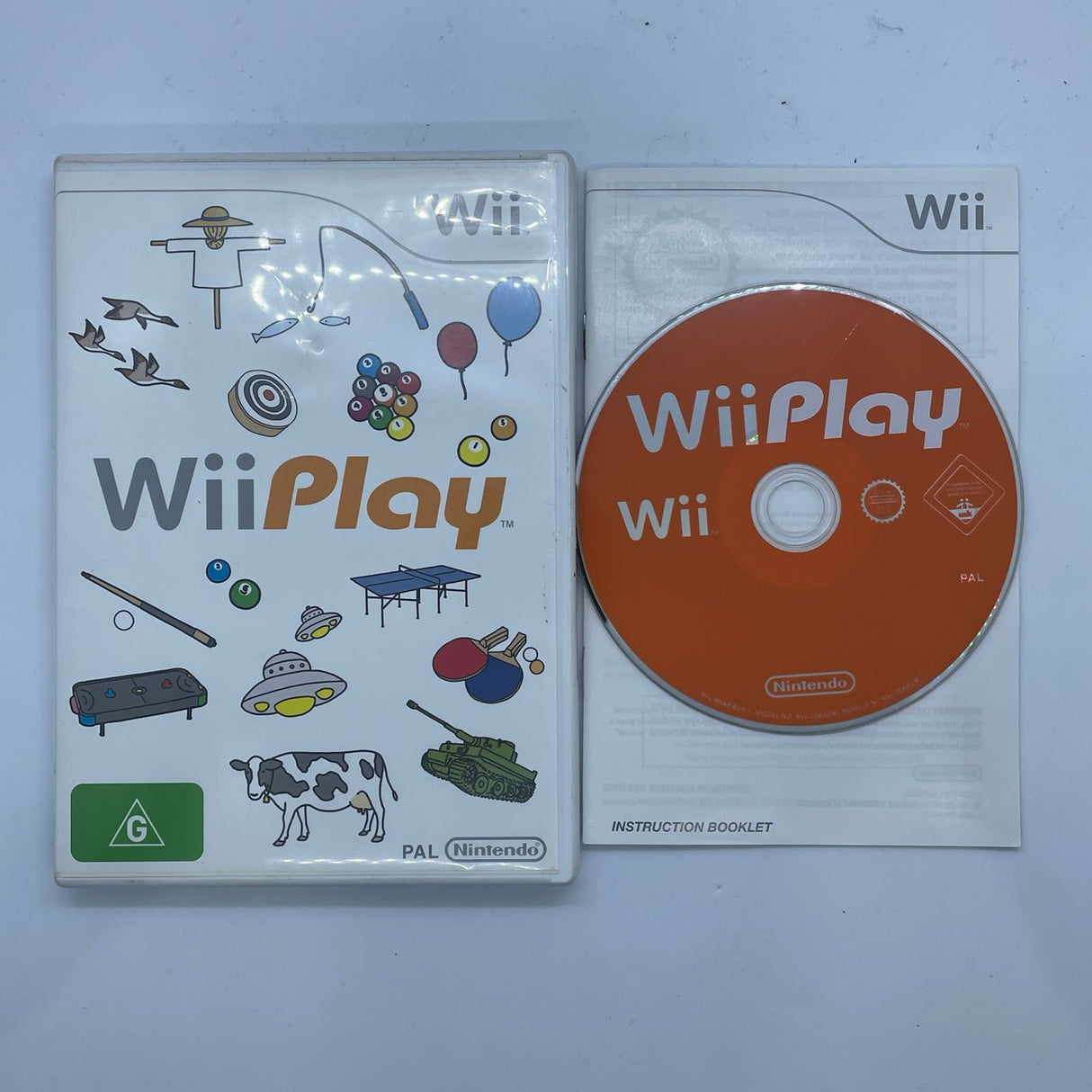 Wii Play Nintendo Wii Game + Manual PAL