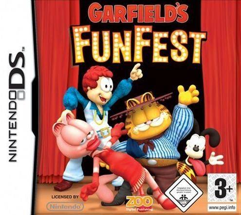 Garfield's Fun Fest Nintendo DS NDS Game PAL