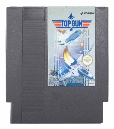 Top Gun Nintendo Entertainment System NES Game Cartridge PAL