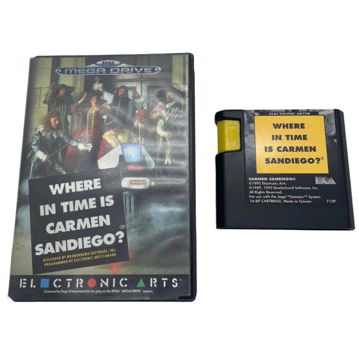 Where In Time Is Carmen Sandiego? Sega Mega Drive Game PAL