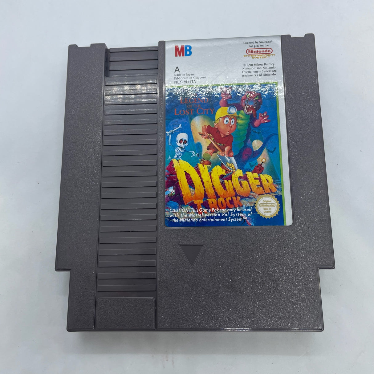 Digger T Rock Nintendo Entertainment System NES Game PAL