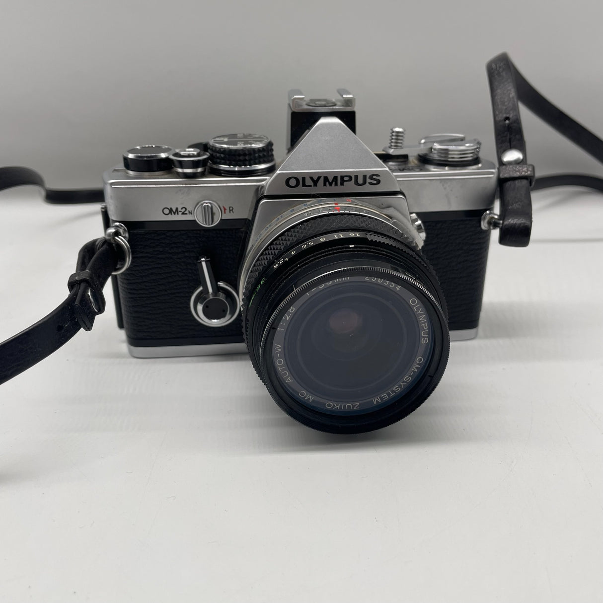 Vintage Olympus OM-2n 35mm Film Camera f/2.8 Lens