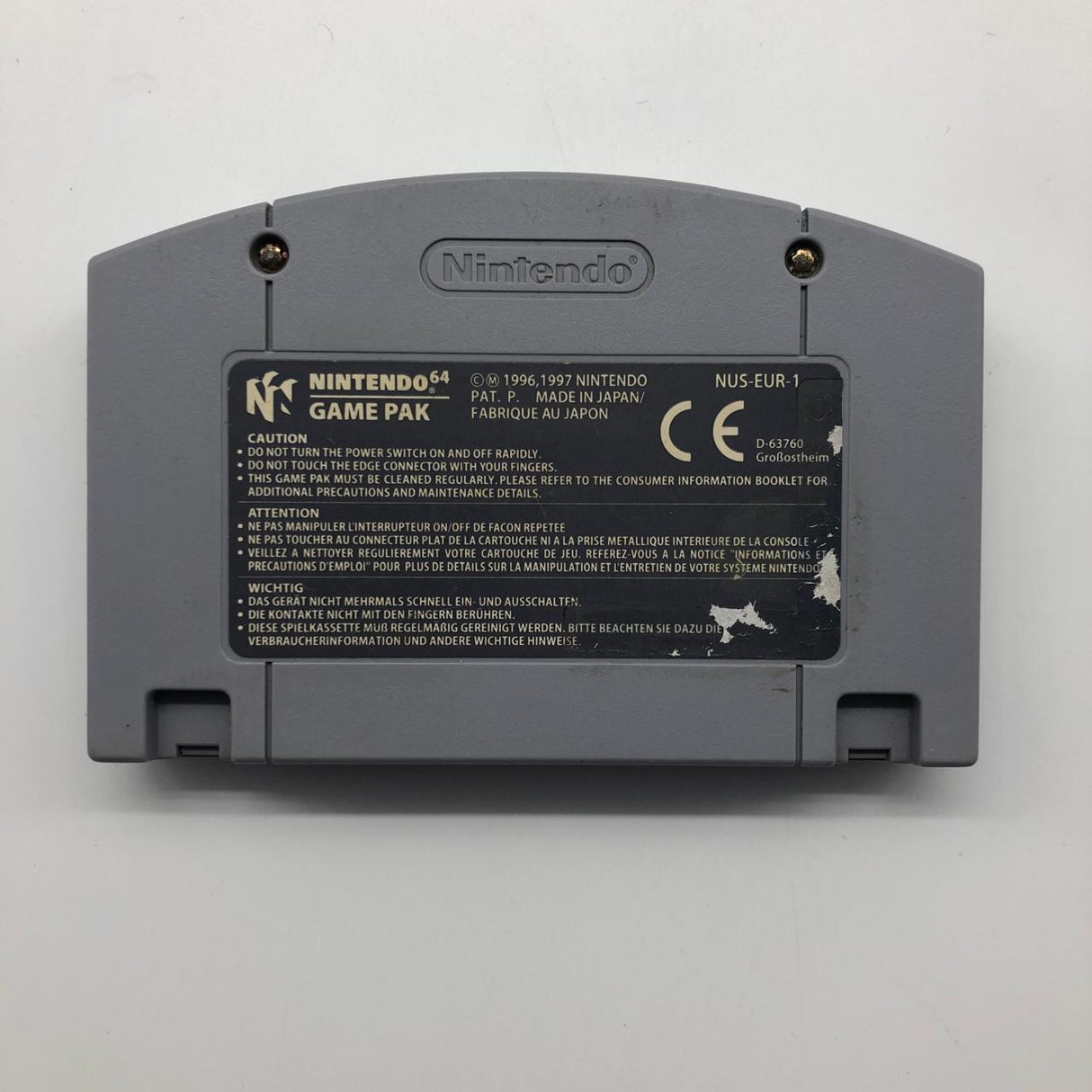 Banjo-Kazooie Nintendo 64 N64 Game Cartridge PAL