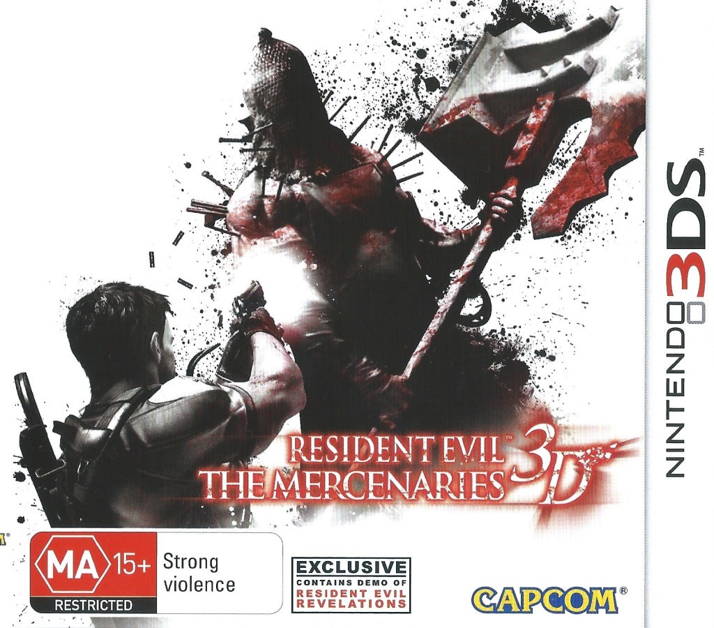 Resident Evil: The Mercenaries 3D 3DS Game PAL